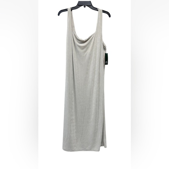 Wild Fable Women's Sizes Square Neck Tank Midi Dress Gray Silver choose size - Picture 1 of 15